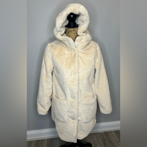 NWOT Kensie Faux Fur Coat, Size Small - Picture 7 of 8